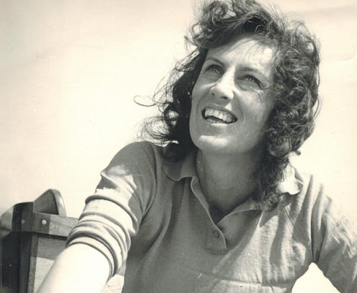 Teresa Remiszewska, źródło: "Żagle", nr 11/1973 r. J. Dominowski - grafika artykułu