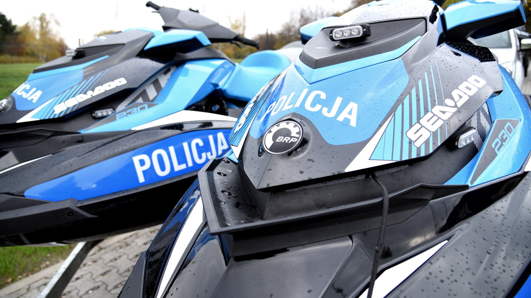 Policjanci z komisariatu wodnego w Poznaniu, fot. UMP