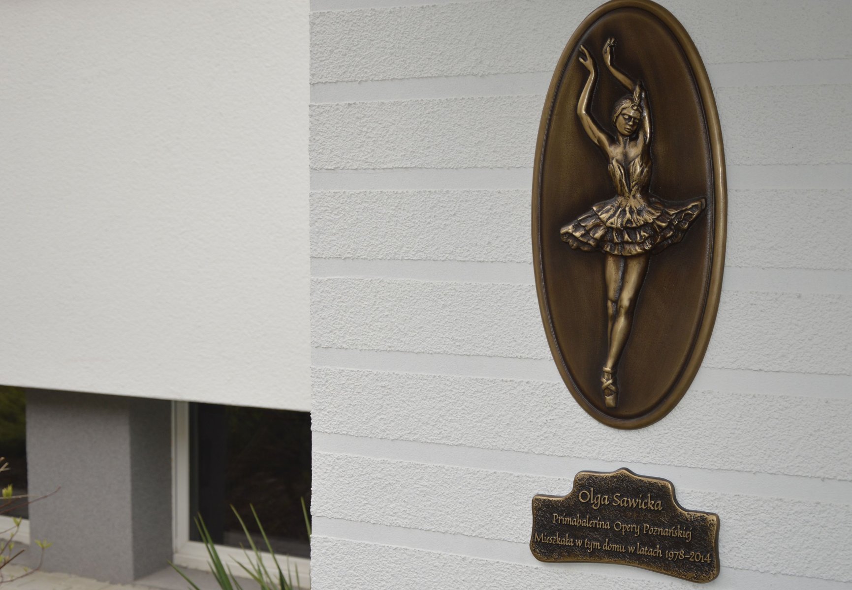 Odsłonięcie tablicy Olgi Sawickiej, fot. Małgorzata Melinger - grafika artykułu