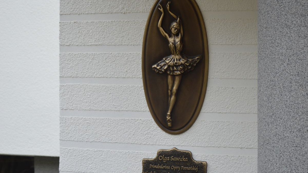 Odsłonięcie tablicy Olgi Sawickiej, fot. Małgorzata Melinger