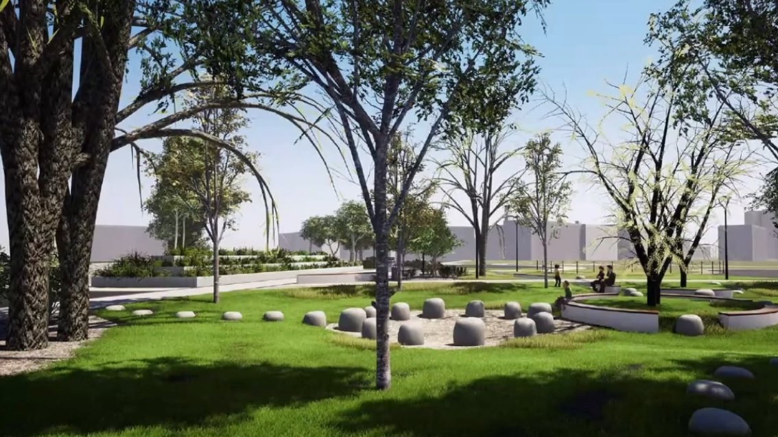 Projekt zagospodarowania wód w Parku Rataje, fot. UMP