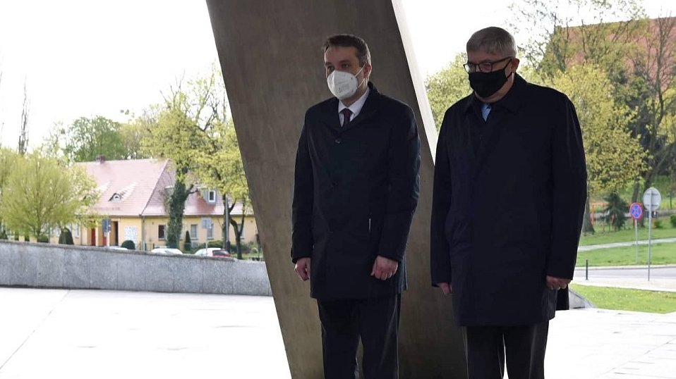 I Zastępca Prezydenta Poznania Mariusz Wiśniewski i Przewodniczący Rady Miasta Poznania Grzegorz Ganowicz, fot. Miasto Poznań