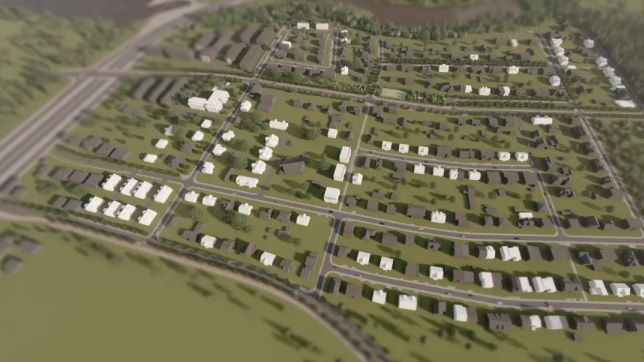 Rejon ul. Majakowskiego, wizualizacja, fot. MPU