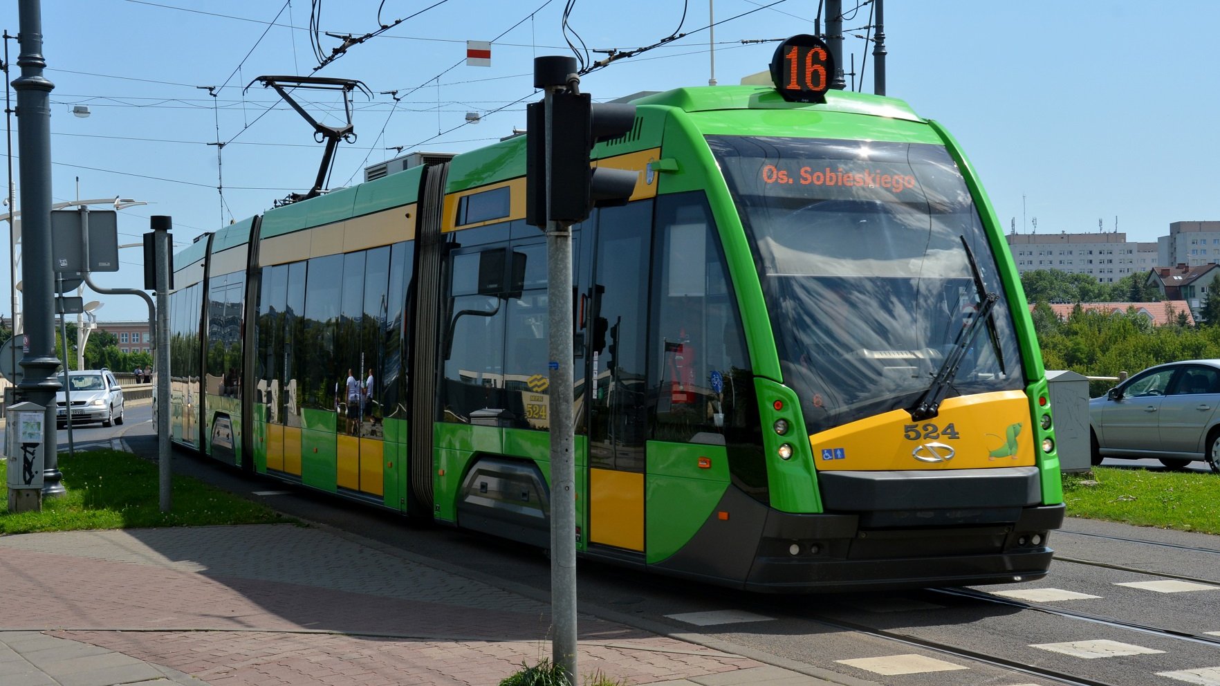 Tramwaj MPK Poznań na trasie, fot. Poznań.pl - grafika artykułu