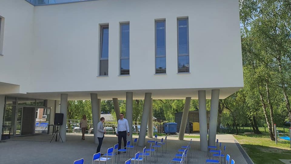 Nowe skrzydło Szkoły Podstawowej nr 68 na os. Jana III Sobieskiego