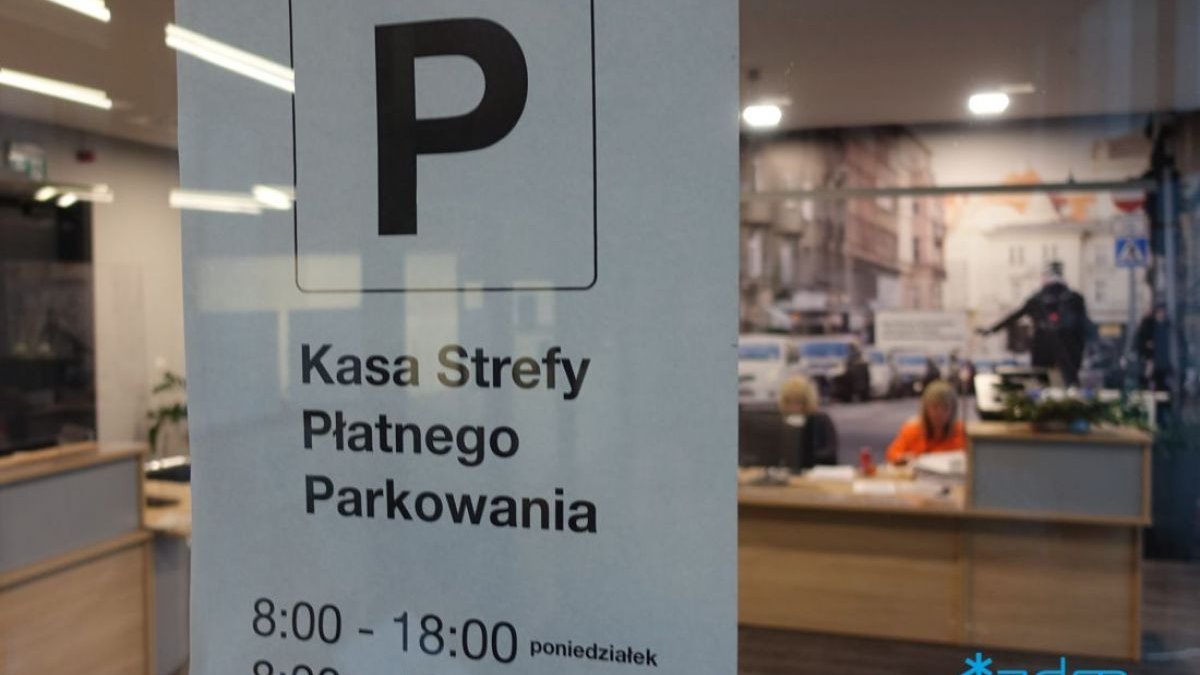 Kasy biura Strefy Płatnego Parkowania, fot. ZDM
