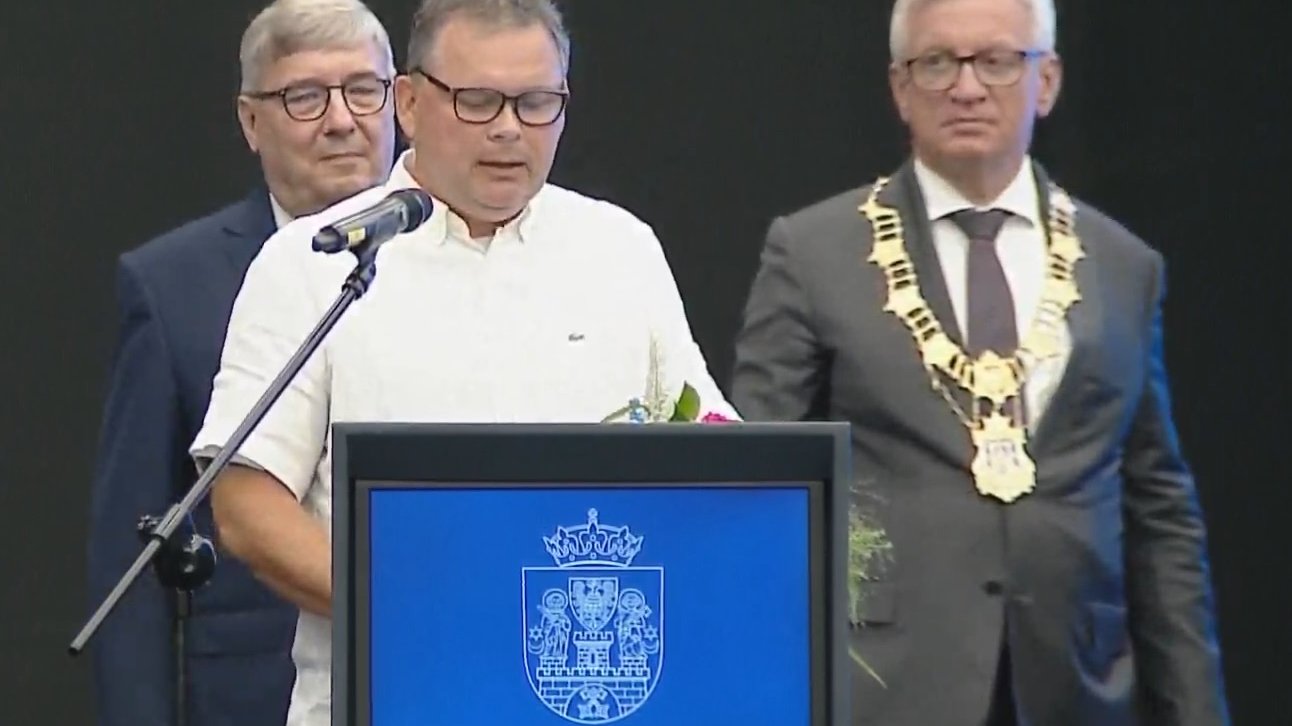 Tomasz Linette, ojciec tenisistki - laureatki Nagrody Sportowej Miasta Poznania, fot. RMP