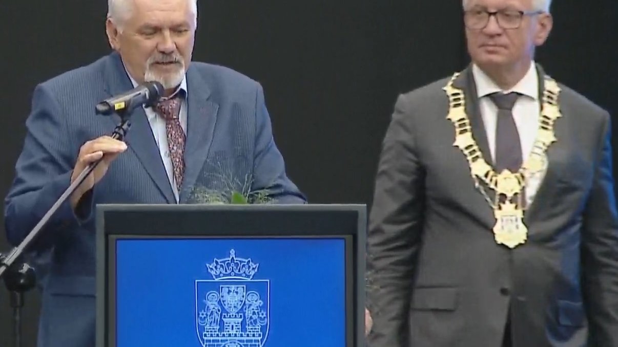 Aleksander Wojciechowski, trener wioślarski, laureat Nagrody Sportowej Miasta Poznania, fot. RMP