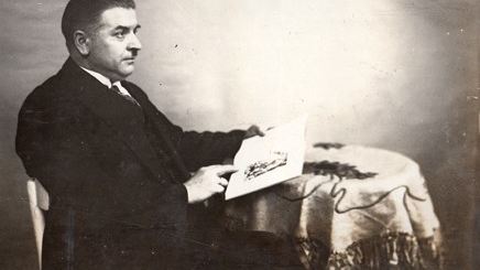 Józef Przesławski, zdjęcie pochodzi z archiwum rodzinnego