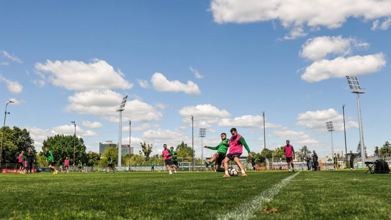 Trening na obiektach Warty Poznań, fot. Warta Poznań SA