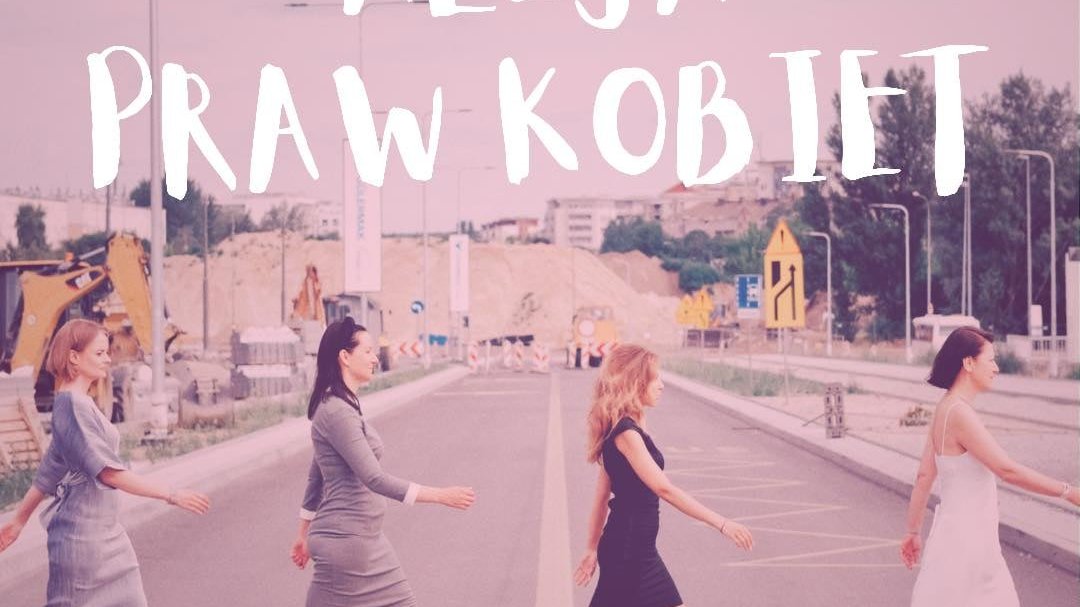 Z inicjatywą nazewniczą Aleja Praw Kobiet wystąpiły radne (od prawej): Marta Mazurek, Monika Danelska, Maria Lisiecka-Pawełczak i Dominika Król