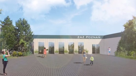 Koncepcja dostosowania budynku przy ul. Pułaskiego do działalności Zakładu Aktywności Zawodowej (źródło: ZAZ Poznań)