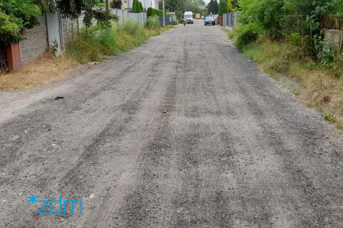 Ulica Marii Wicherkiewicz, fot. ZDM - grafika artykułu