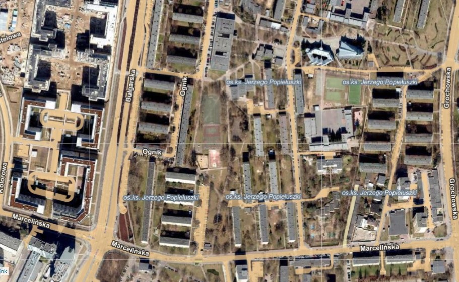 Nazwę Fyrtel przy Ogniku ma otrzymać ma skwer położony na terenie os. ks. Jerzego Popiełuszki - grafika artykułu