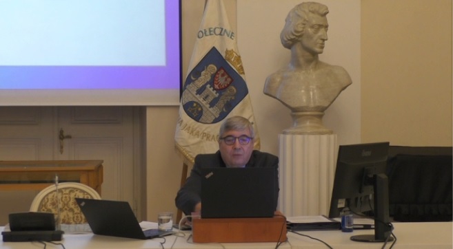 Grzegorz Ganowicz, przewodniczący Rady Miasta Poznania, fot. UMP - grafika artykułu