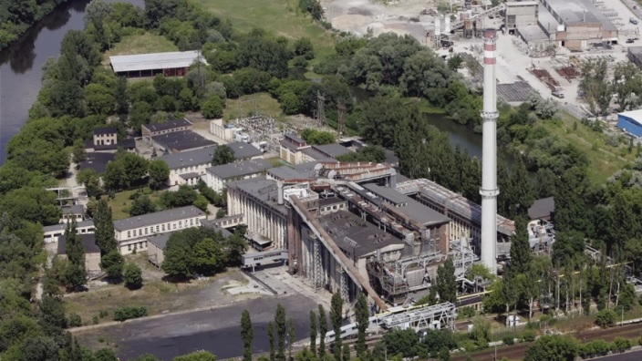 Obecna zabudowa na "małej wyspie" Ostrowa Tumskiego, fot. MPU