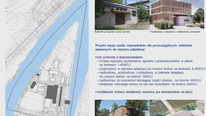 MPZP "Rejon Ostrowa Tumskiego" w Poznaniu - część północna A, rys. MPU