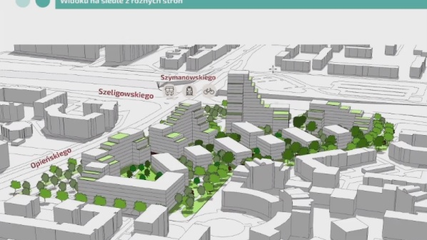 Wizualizacja planowanego osiedla, fot. RMP