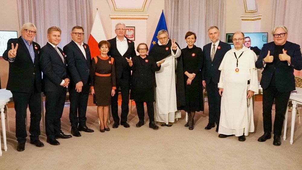 Uczestynicy debaty "Wolność kocham i rozumiem" (fot. UMP)