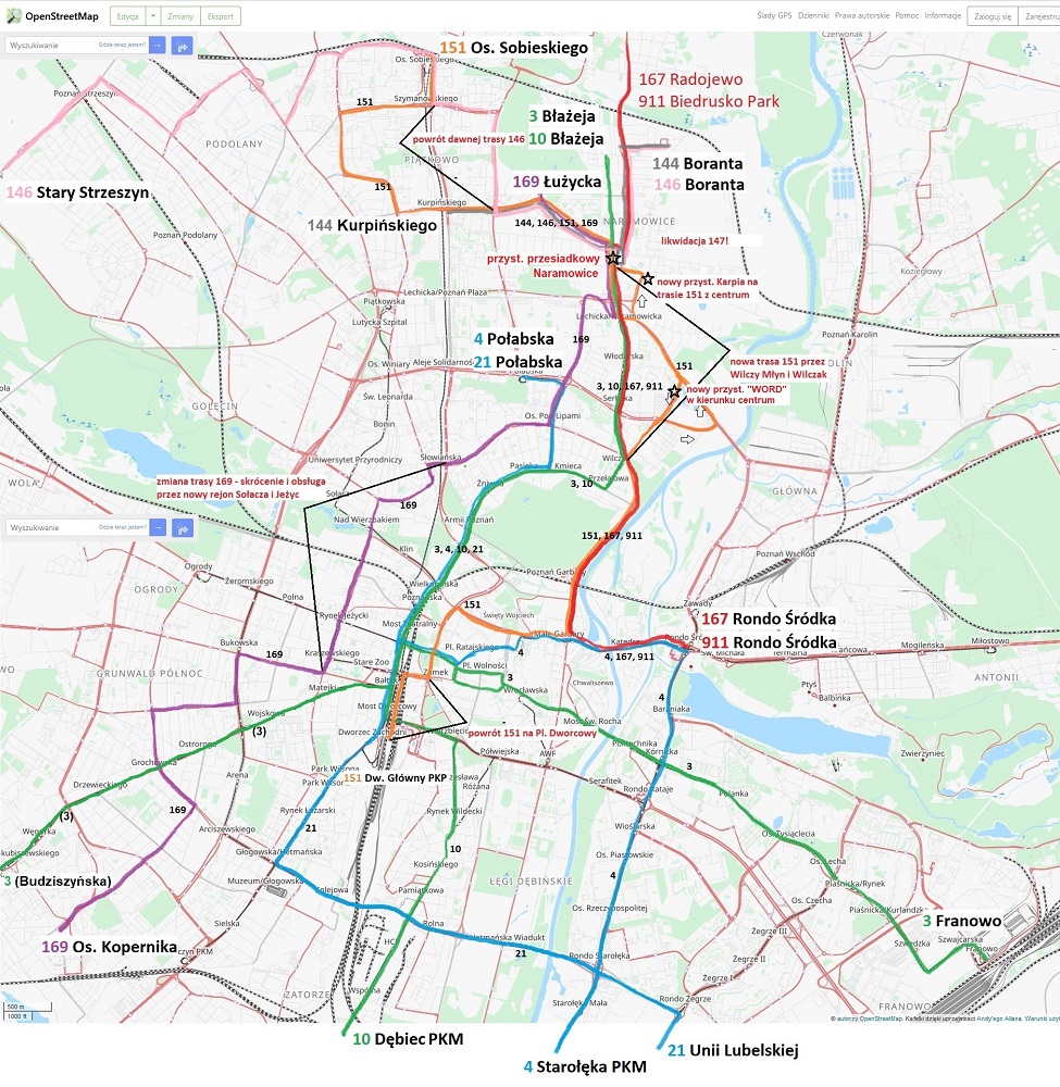 Załącznik do interpelacji radnych ws. układu komunikacyjnego dla Naramowic i Winograd - grafika artykułu