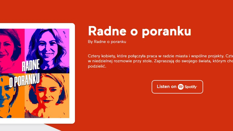 Radne o poranku - audycja podcastowa, fot. Facebook/radneoporanku