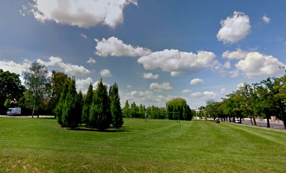 Skwer, który mógłby nosić nazwę WOŚP, fot. Wspólny Poznań - grafika artykułu