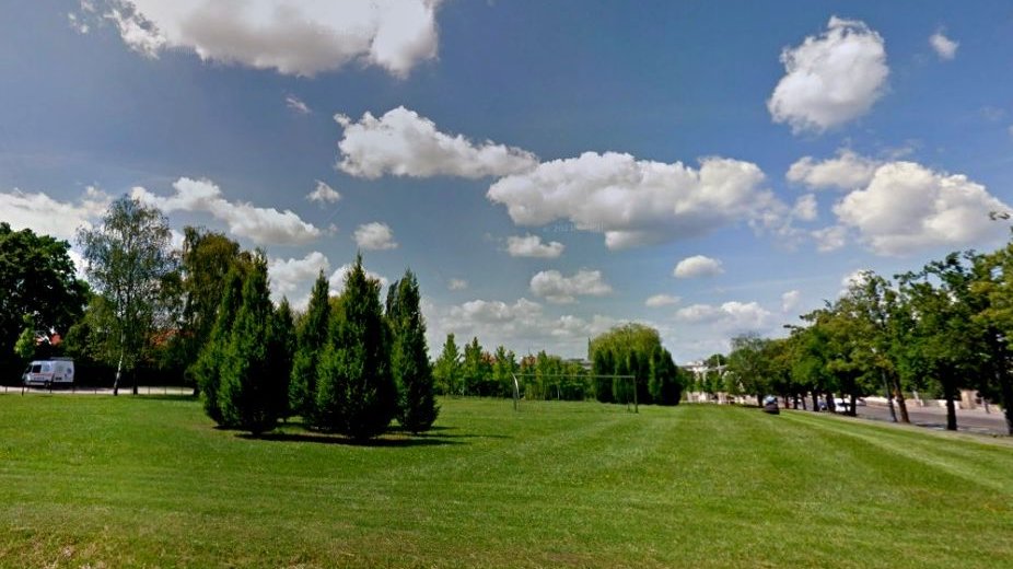 Skwer, który mógłby nosić nazwę WOŚP, fot. Wspólny Poznań