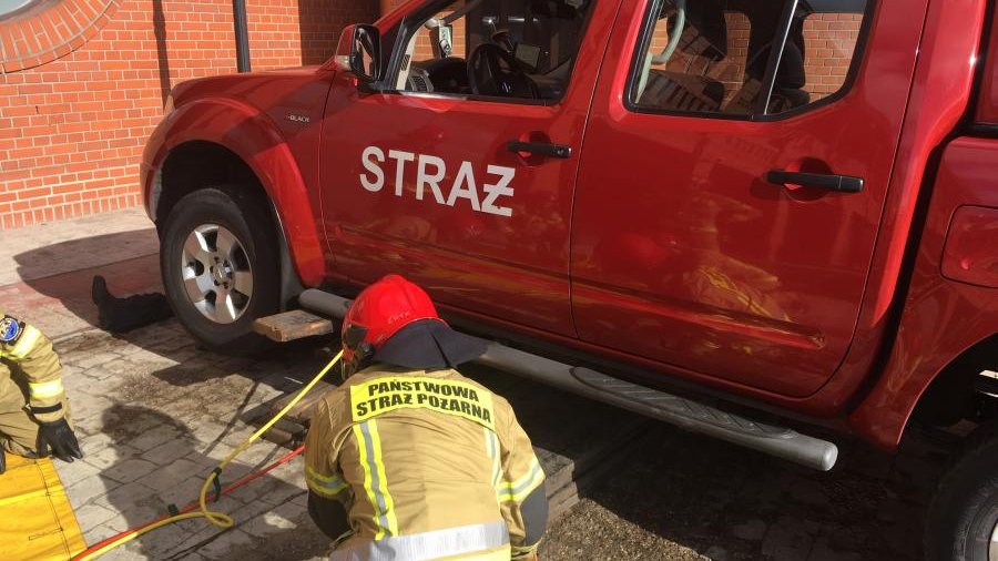 Pokazy działań straży pożarnej, Fot. KMPSP w Poznaniu