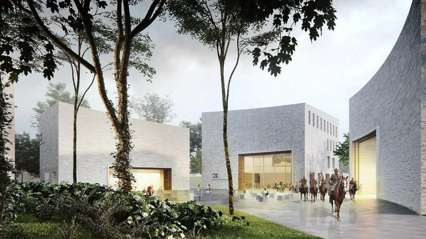 Poglądowa wizualizacja Muzeum Powstania Wielkopolskiego fot. MPW