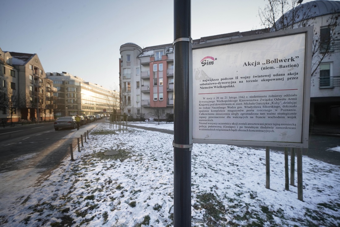 Skwer Bohaterów Akcji Bollwerk (fot. Grzegorz Dembiński) - grafika artykułu