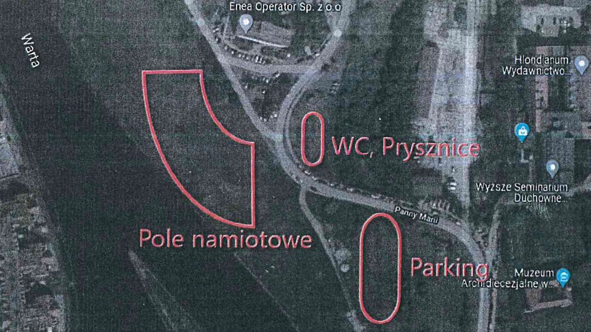 Sugerowane miejsce utworzenia campingu, fot. Paweł Matuszak