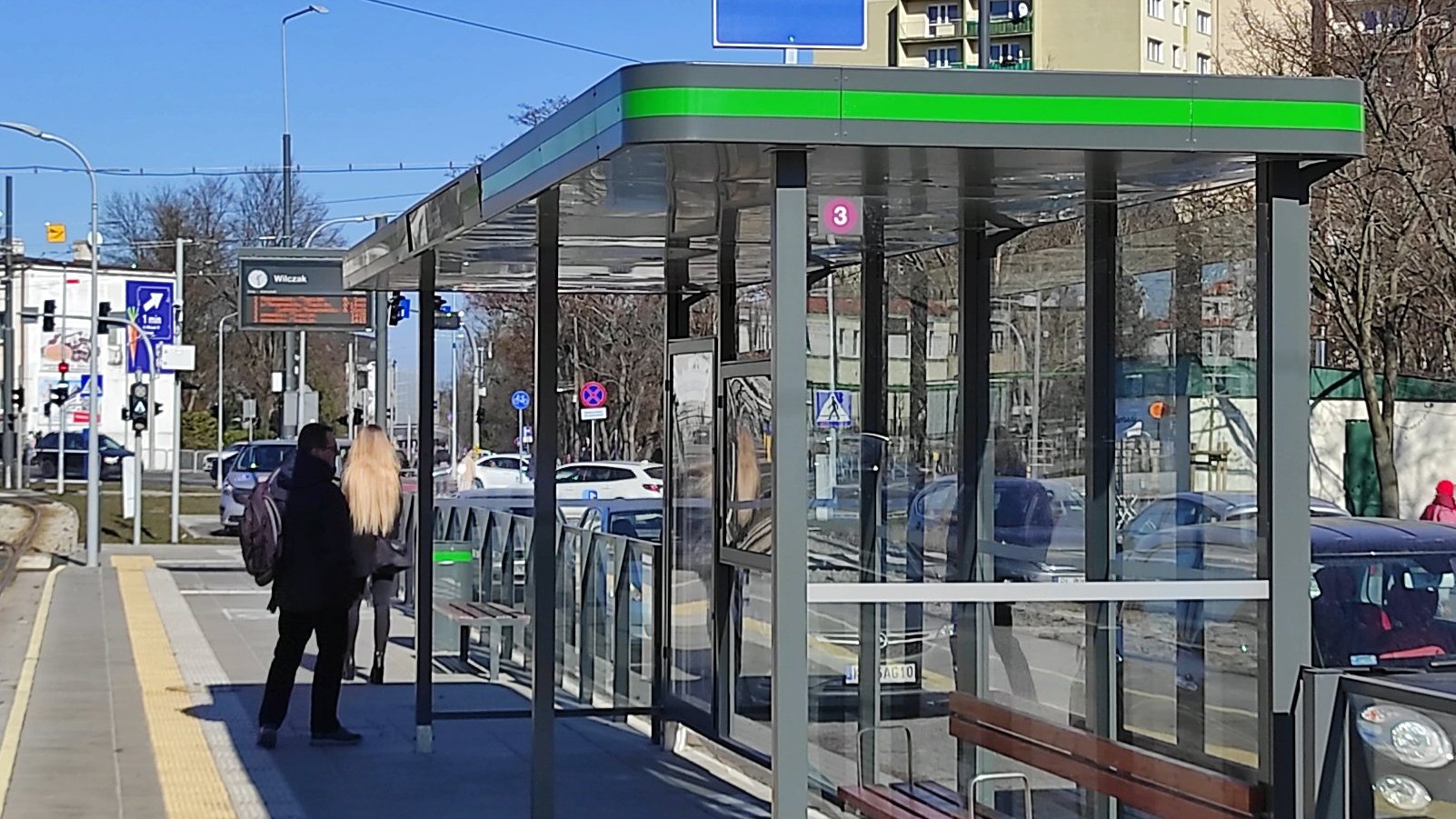 Wiata przystankowa, fot. Grzegorz Dembiński