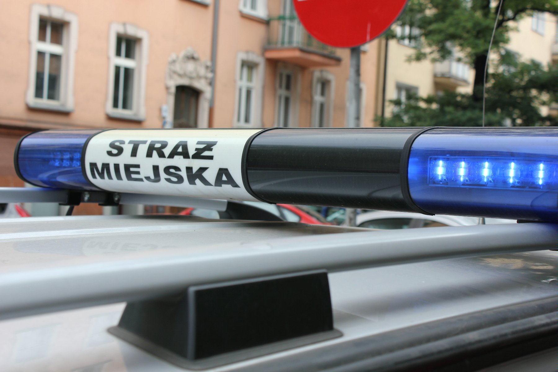 Radiowóz straży miejskiej, fot. Straż Miejska Miasta Poznania - grafika artykułu