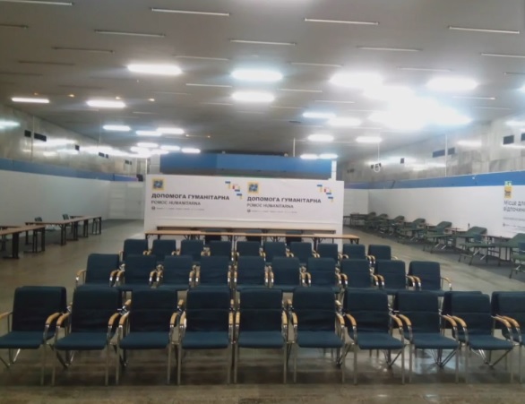 Wnętrze starego dworca przygotowywane do uruchomienia, fot. KM PSP w Poznaniu - grafika artykułu