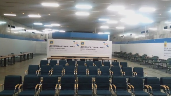 Wnętrze starego dworca przygotowywane do uruchomienia, fot. KM PSP w Poznaniu