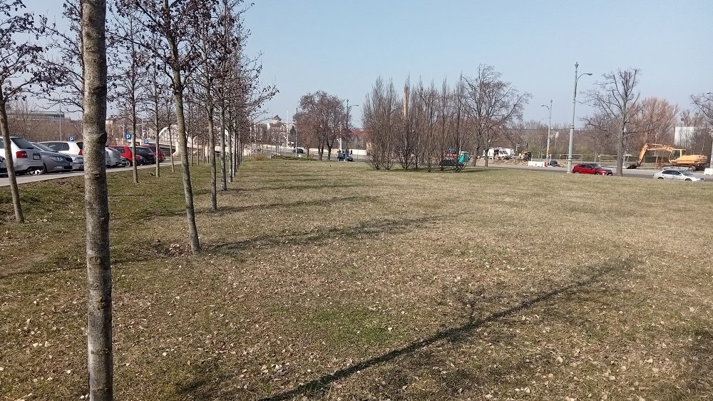 Teren u zbiegu u zbiegu ulic Serafitek i Kórnickiej w sąsiedztwie mostu Rocha będzie nosił imię Obrońców Ukrainy 2022