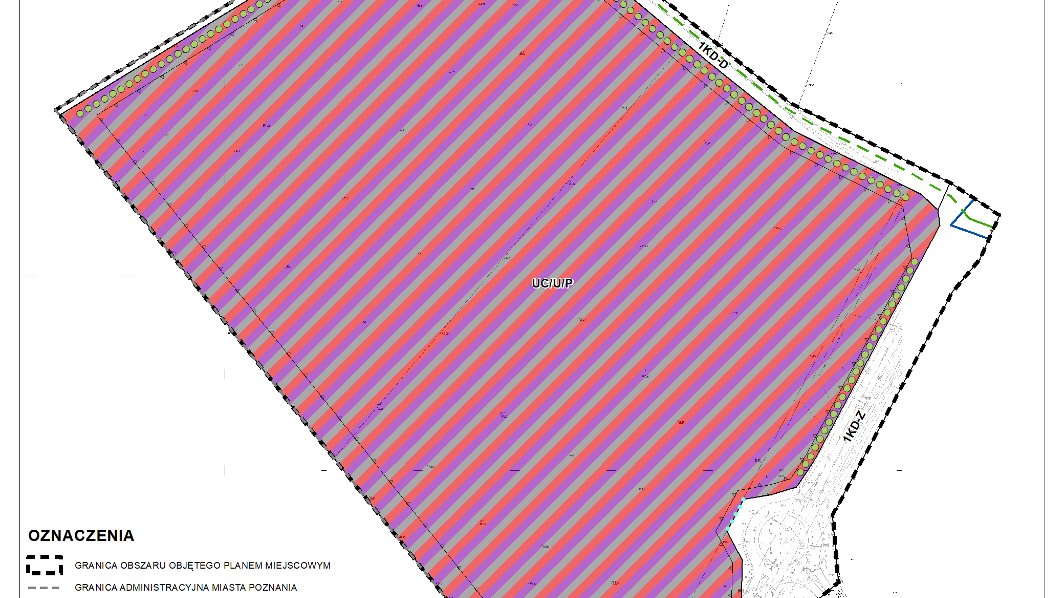 Celem uchwalenia mpzp jest m.in. aktywizacja terenów przy węźle autostradowym