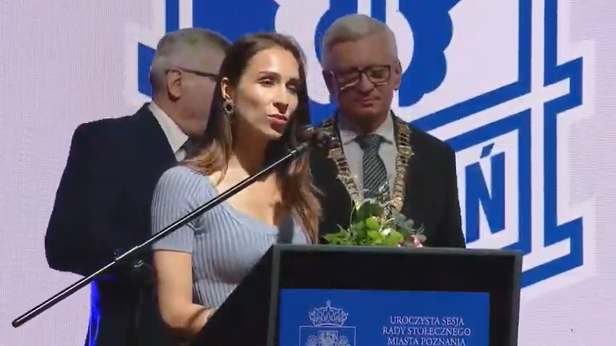 Maja Rutkowska odebrała tytuł dla Lecha Poznań