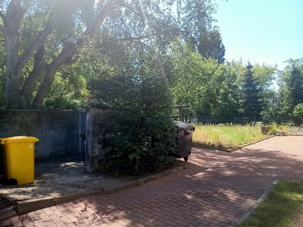 Teren przy śmietniku (fot. Miasto Poznań) - grafika artykułu