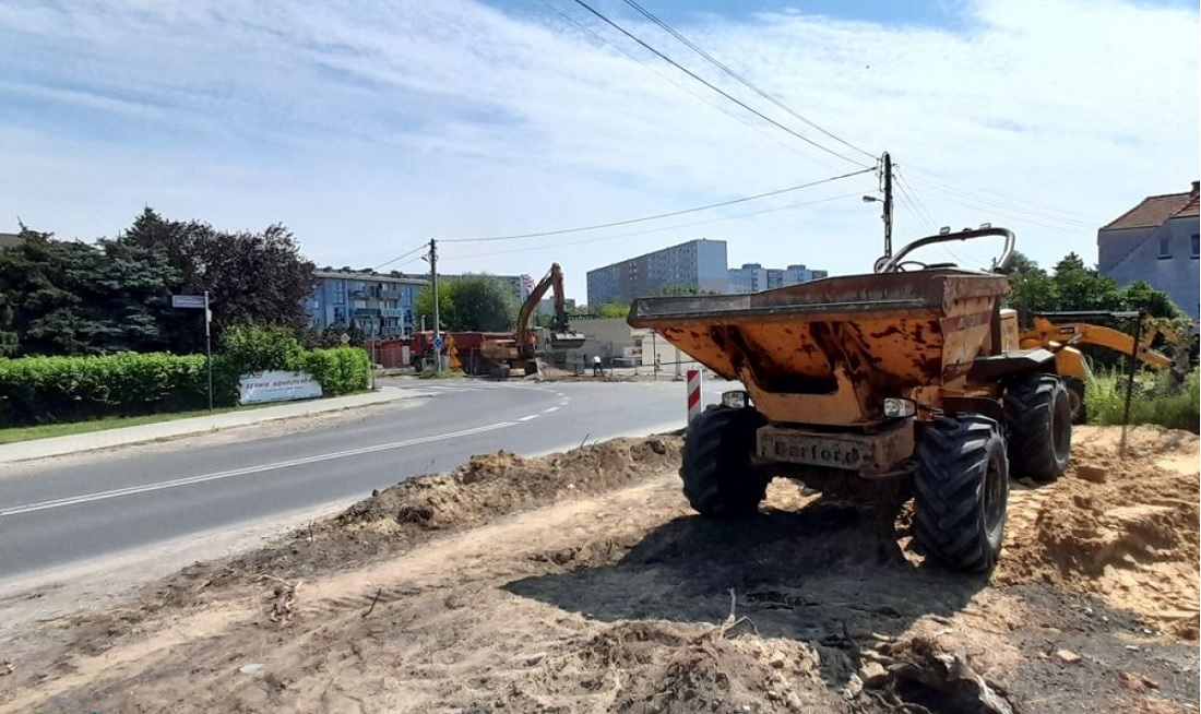 Prace przy ul. Jawornickiej, lipiec 2022 r. (fot. ZDM, zdjęcie poglądowe) - grafika artykułu