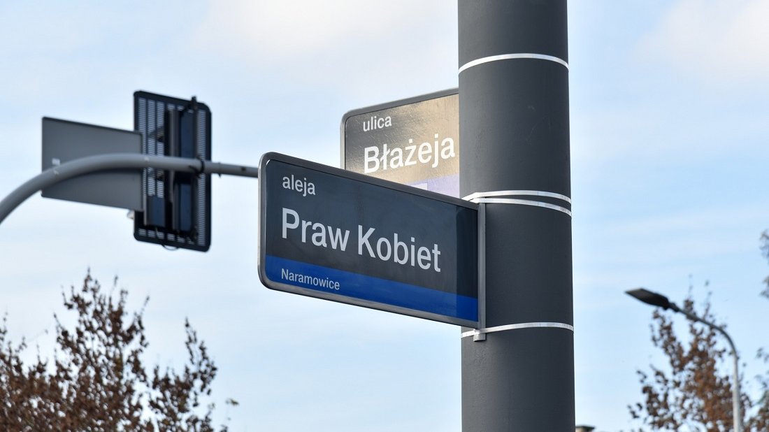 Aleja Praw Kobiet, fot. Miasto Poznań