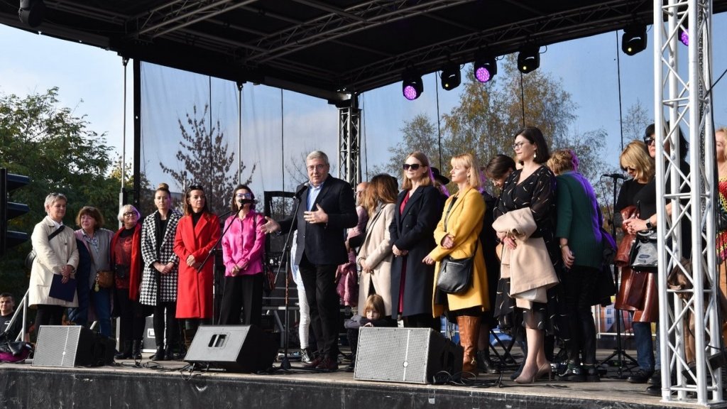 Uroczystość otwarcia Alei Praw Kobiet, fot. Miasto Poznań