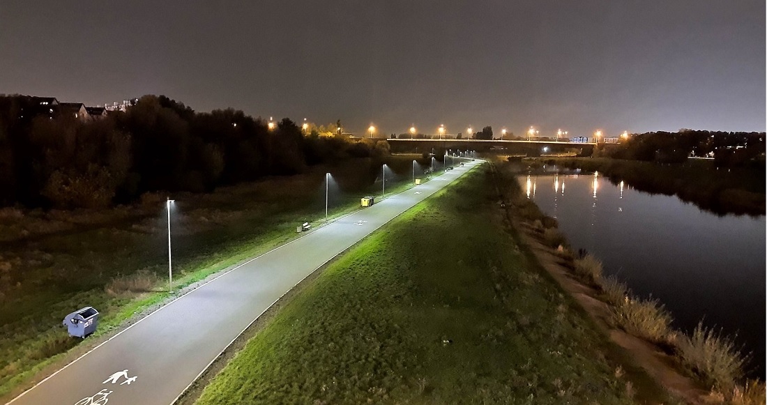 Oświtelenie Wartostrady, fot. Miasto Poznań (zdjęcie przykładowe) - grafika artykułu