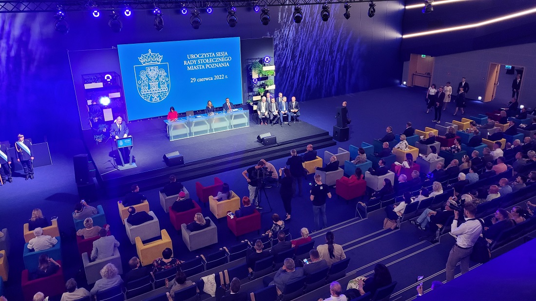 Nagrody Miasta Poznania wręczane są zawsze podczas uroczystej sesji RMP w dniu 29 czerwca, fot. Grupa MTP - grafika artykułu