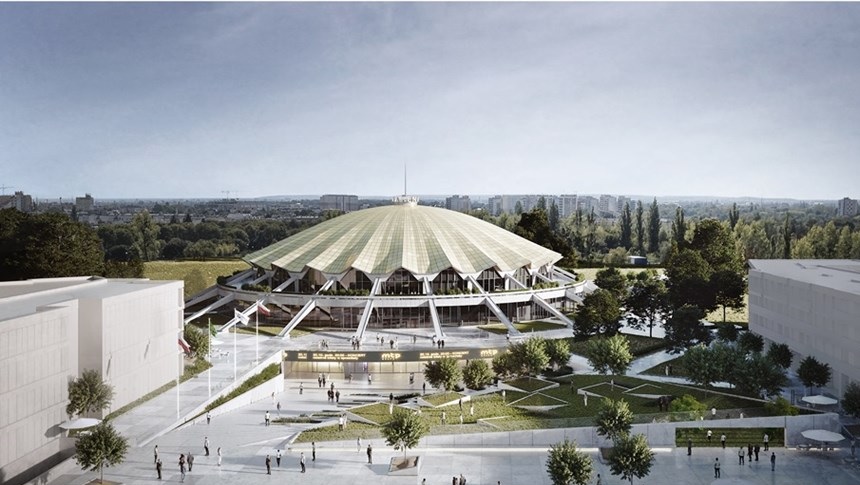 Wizualizacja przebudowy Areny, fot. Grupa MTP / CDF Architekci - grafika artykułu