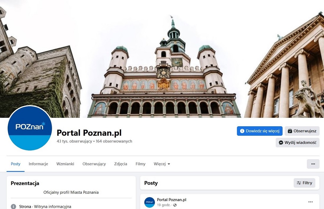 Radna Klaudia Strzelecka złożyła interpelację w sprawie promocji miasta Poznania w mediach, mediach społecznościowych i reklamie outdoorowej - grafika artykułu