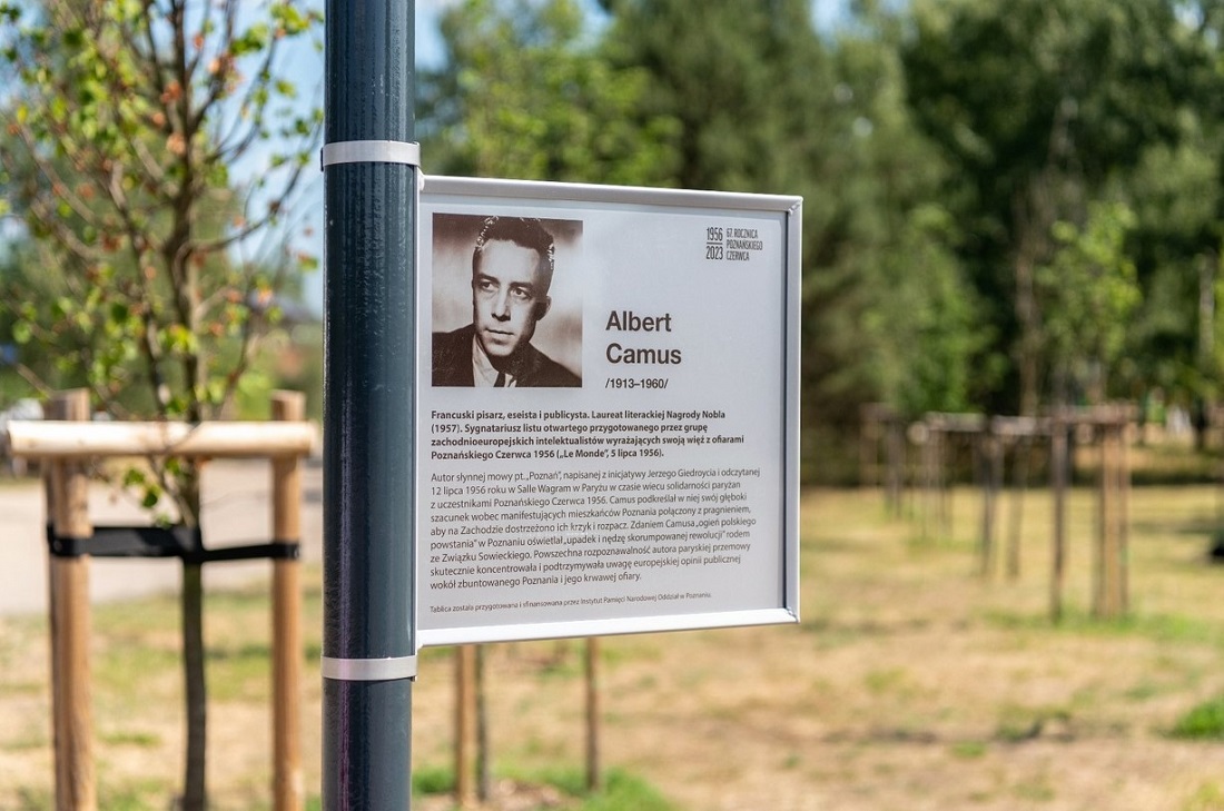 Park im. Alberta Camusa na Strzeszynie, fot. Jan Ziarnicki (UMP) - grafika artykułu