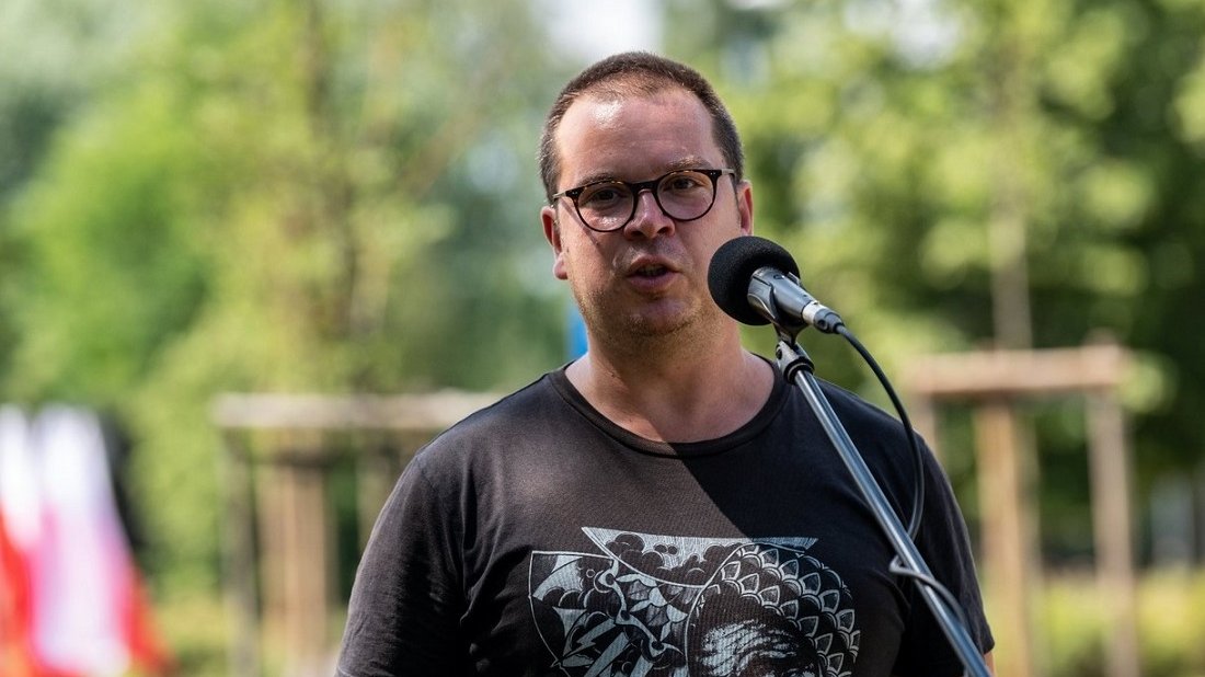 Adam Suwart - inicjator upamiętnienia Alberta Camusa w Poznaniu
