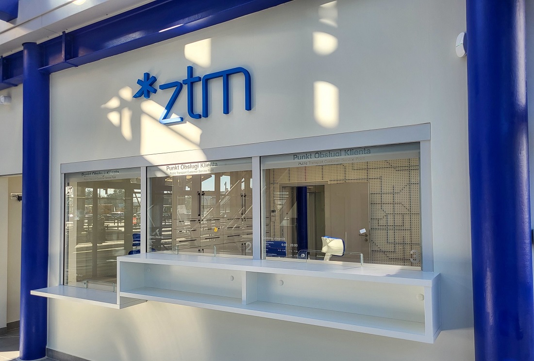 Sala punktu obsługi klienta Zarządu Transportu Miejskiego - grafika artykułu