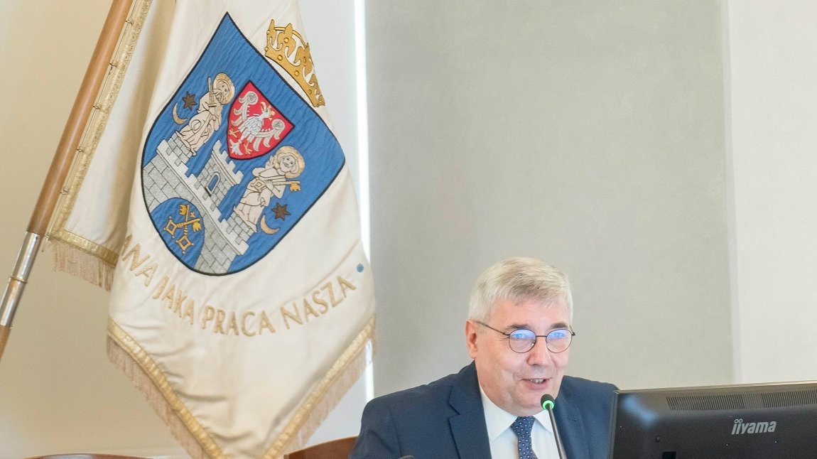 Grzegorz Ganowicz ponownie wybrany przewodniczącym Rady Miasta, fot. Grzegorz Dembiński